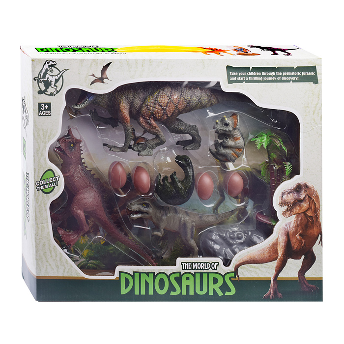 Набор динозавров 331-26 "Древний мир" в коробке