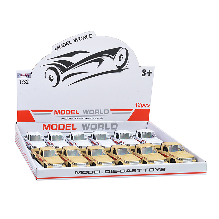 Фото к товару Машина F1135-2M "Пикап" метал., в дисплее Машина F1135-2M "Пикап" метал., в дисплее