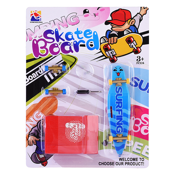 Фото к товару Фингерборд 035-4 "Супер трюк" на листе Фингерборд 035-4 "Супер трюк" на листе