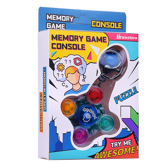 Фото к товару Игра электронная LZ8844-1 "Тренажер памяти" в коробке Игра электронная LZ8844-1 "Тренажер памяти" в коробке