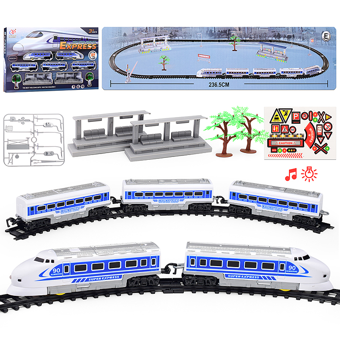 Железная дорога JHX6697 "Express-1" в коробке Железная дорога JHX6697 "Express-1" в коробке
