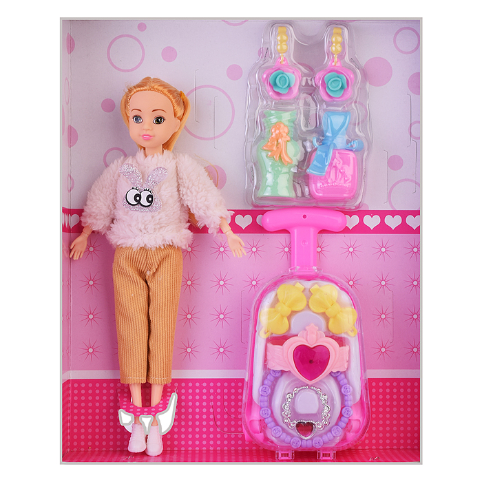 Фото к товару Кукла L8815 "Марина" с аксессуарами, в коробке Кукла L8815 "Марина" с аксессуарами, в коробке