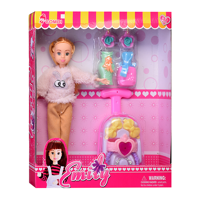 Фото к товару Кукла L8815 "Марина" с аксессуарами, в коробке Кукла L8815 "Марина" с аксессуарами, в коробке