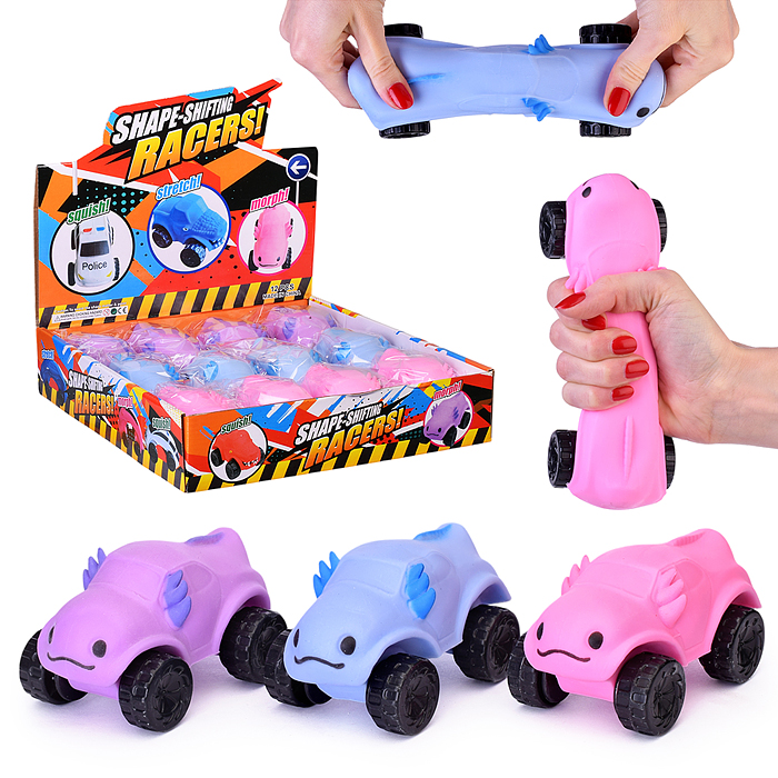 Игрушка-антистресс 00-5398 "Машинка-аксолотль" 