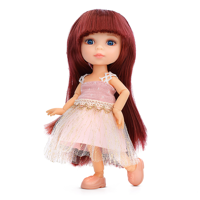 Кукла шарнирная UT0121-6 "Моя куколка" "София" в коробке