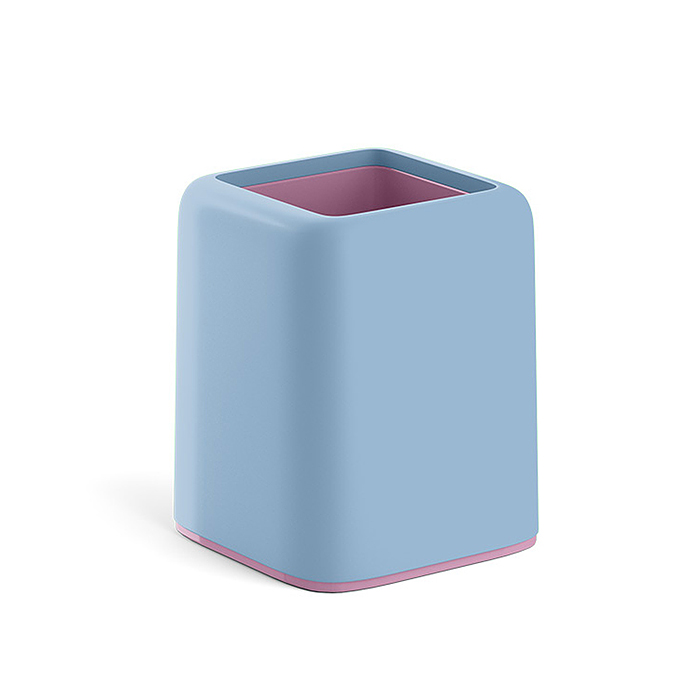 Подставка настольная пластиковая Forte, Manga, голубой с розовым