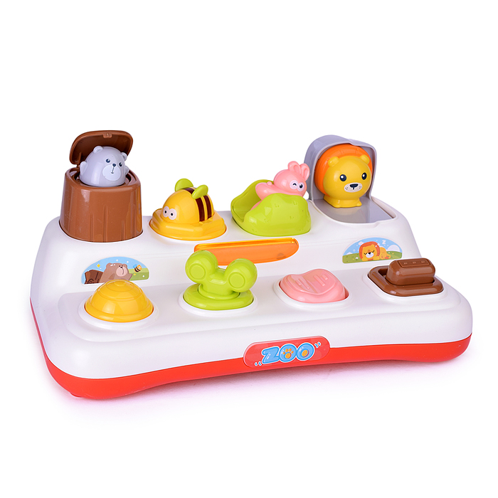 Фото к товару Развивающая игрушка HE8087 со зверятами, в коробке Развивающая игрушка HE8087 со зверятами, в коробке