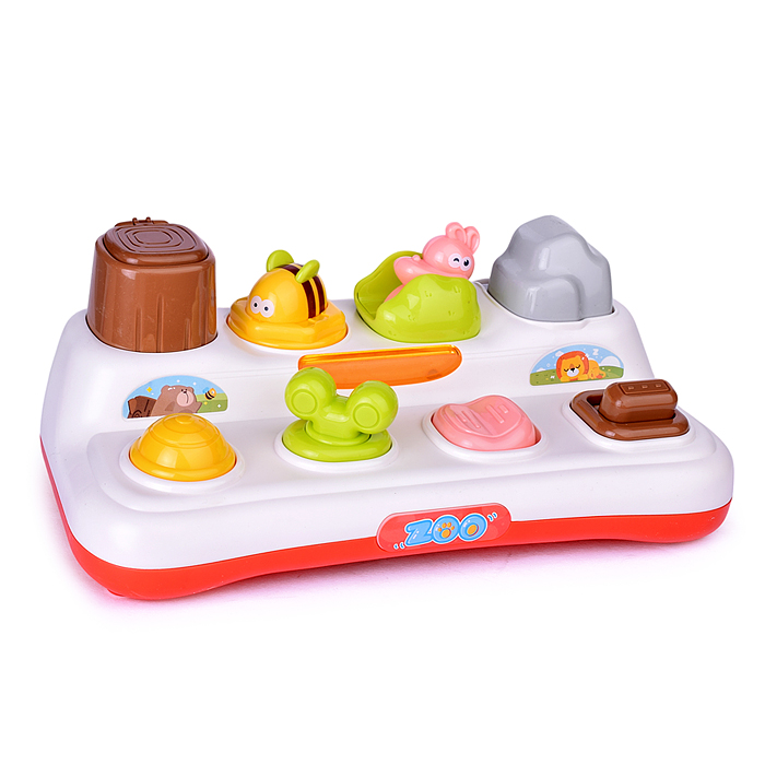 Фото к товару Развивающая игрушка HE8087 со зверятами, в коробке Развивающая игрушка HE8087 со зверятами, в коробке