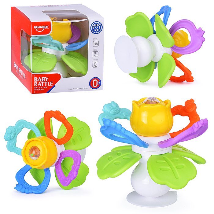 Развивающая игрушка HE0197 "Веселый цветок" в коробке