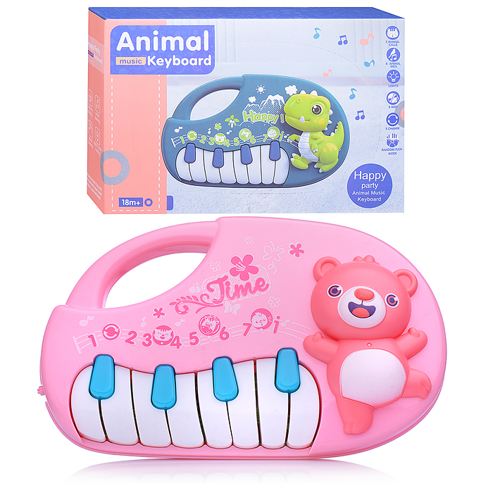 Пианино MTK036-2 "Animal" в коробке