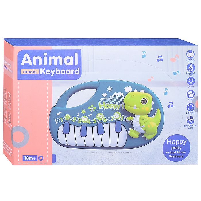 Фото к товару Пианино MTK036-2 "Animal" в коробке Пианино MTK036-2 "Animal" в коробке