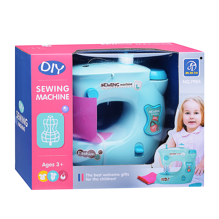 Фото к товару Швейная машинка 7984B "Рукодельница" в коробке Швейная машинка 7984B "Рукодельница" в коробке