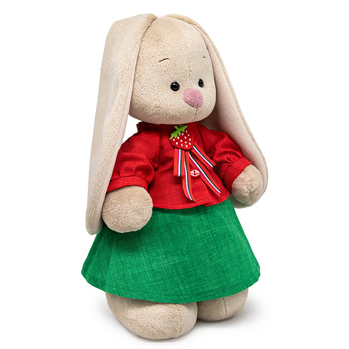 Зайка Ми в костюме с земляничкой (малый)