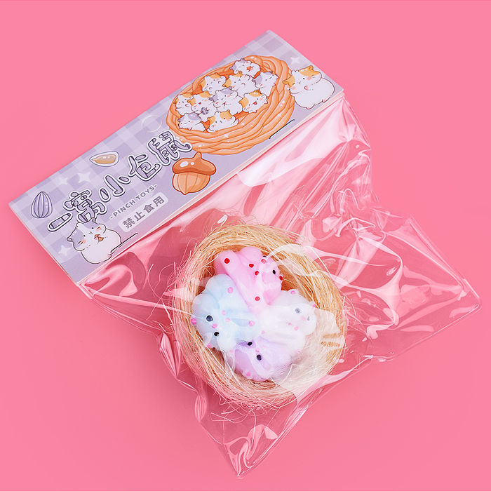 Фото к товару Игрушка -антистресс 00-6687 "Хомячки в корзинке" Игрушка -антистресс 00-6687 "Хомячки в корзинке"