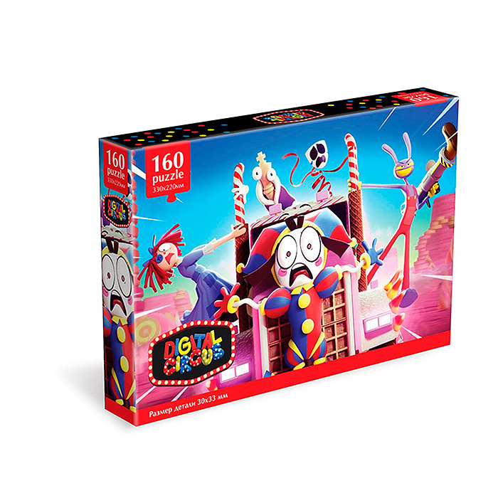 Пазл 160 "Выход есть. Удивительный цифровой цирк" Пазл 160 "Выход есть. Удивительный цифровой цирк"