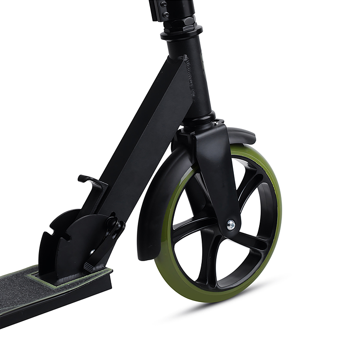 Фото к товару Самокат ROCKET, колеса PU 200 мм, ABEC 7, зеленый Самокат ROCKET, колеса PU 200 мм, ABEC 7, зеленый