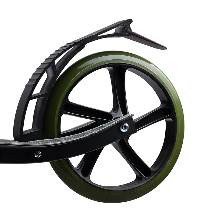 Фото к товару Самокат ROCKET, колеса PU 200 мм, ABEC 7, зеленый Самокат ROCKET, колеса PU 200 мм, ABEC 7, зеленый