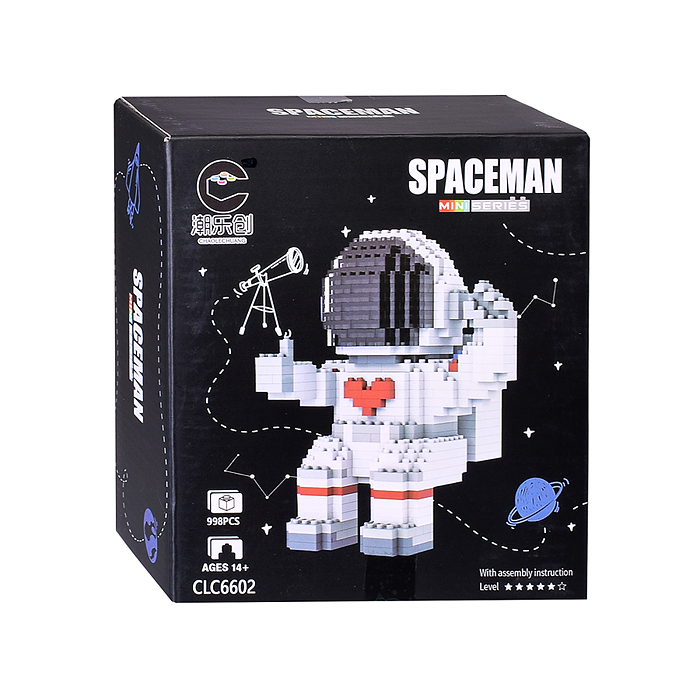 Конструктор 6602 "Космонавт" (998 дет.) в коробке Конструктор 6602 "Космонавт" (998 дет.) в коробке