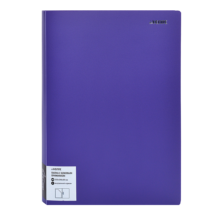 Фото к товару Папка с боковым прижимом "Marandi" A4 (235x310x20 мм) 650 мкм, фактура "песок" на 150 листо Папка с боковым прижимом "Marandi" A4 (235x310x20 мм) 650 мкм, фактура "песок" на 150 листо