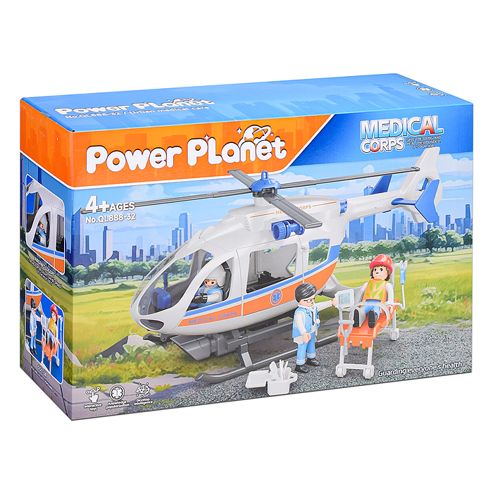 Фото к товару Конструктор QL888-32 "Медицина катастроф" в коробке Конструктор QL888-32 "Медицина катастроф" в коробке