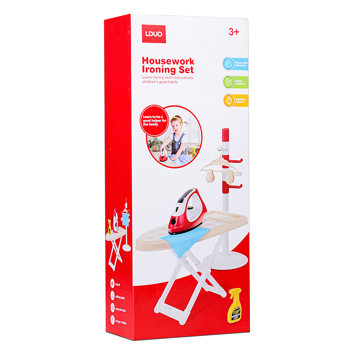 Фото к товару Доска гладильная 86017 с аксессуарами, в коробке Доска гладильная 86017 с аксессуарами, в коробке