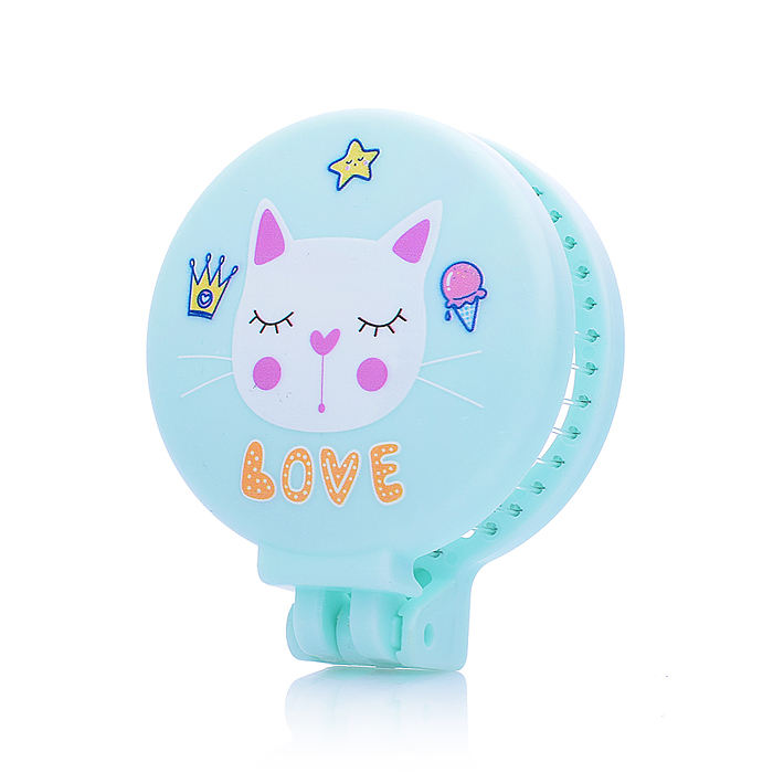 Фото к товару Расческа 00-5423 "Зверушка" Микс, с зеркалом, складное Расческа 00-5423 "Зверушка" Микс, с зеркалом, складное