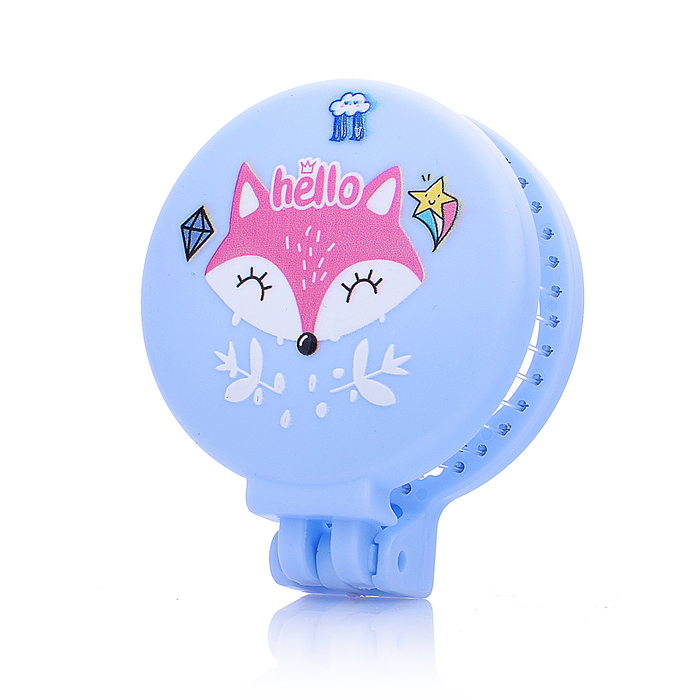 Фото к товару Расческа 00-5423 "Зверушка" Микс, с зеркалом, складное Расческа 00-5423 "Зверушка" Микс, с зеркалом, складное