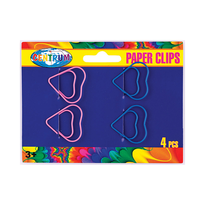 Скрепки 28x28mm 4шт в упаковке