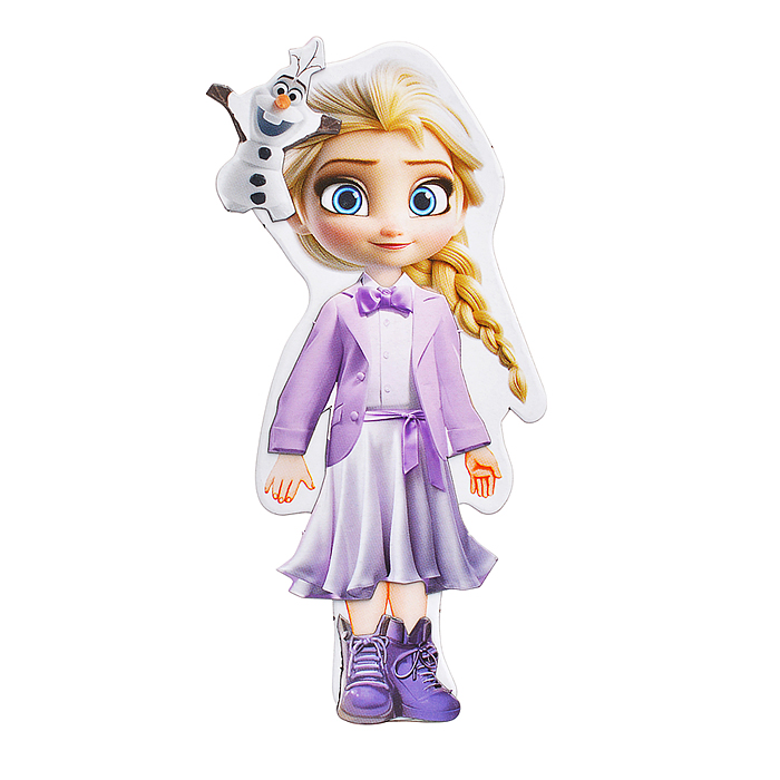 Развивающая игра на магнитах. Одень принцессу. 58 предметов одежды.