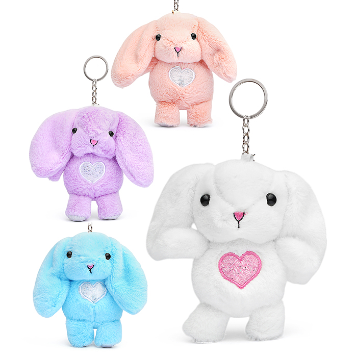 Мягкая игрушка-брелок М1343 "Заяц" 12 см. Мягкая игрушка-брелок М1343 "Заяц" 12 см.