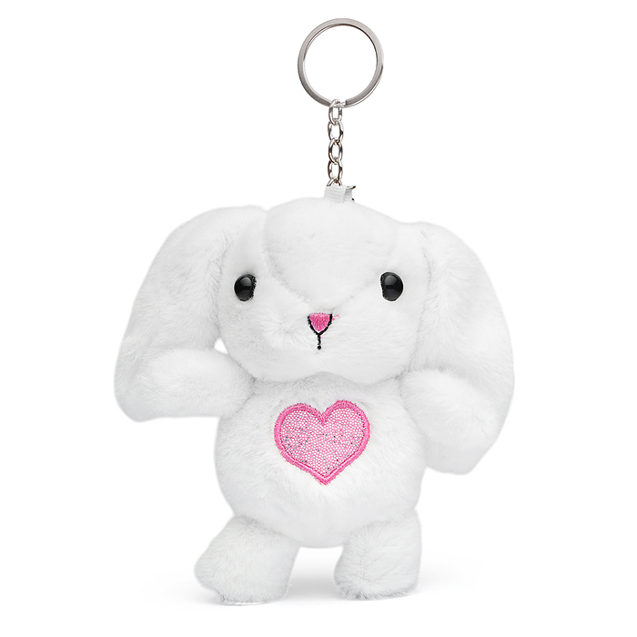 Фото к товару Мягкая игрушка-брелок М1343 "Заяц" 12 см. Мягкая игрушка-брелок М1343 "Заяц" 12 см.