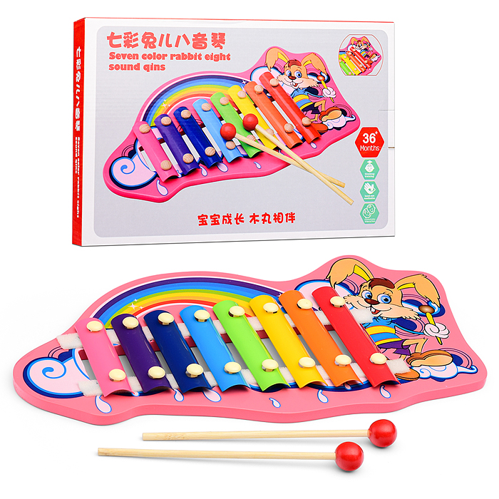 Металлофон D1982 "Зайчик" Металлофон D1982 "Зайчик"