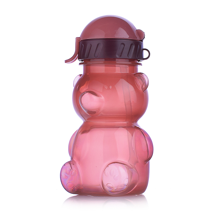 Фото к товару Бутылка для воды и других напитков 350 мл. "Мишка" в ассортименте Бутылка для воды и других напитков 350 мл. "Мишка" в ассортименте