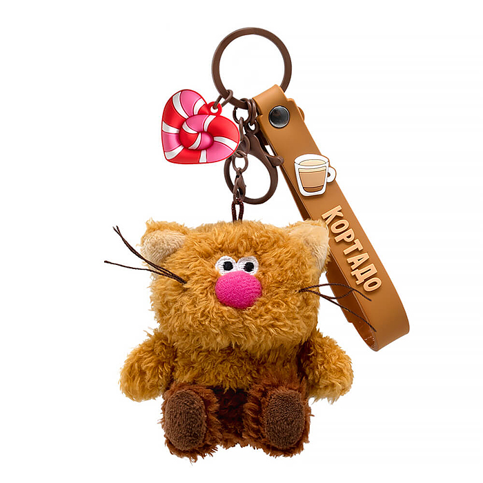 Брелок Кортадо с подвесом "Валентинка" Брелок Кортадо с подвесом "Валентинка"