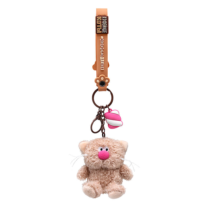 Фото к товару Брелок Какао с подвесом "Валентинка" Брелок Какао с подвесом "Валентинка"