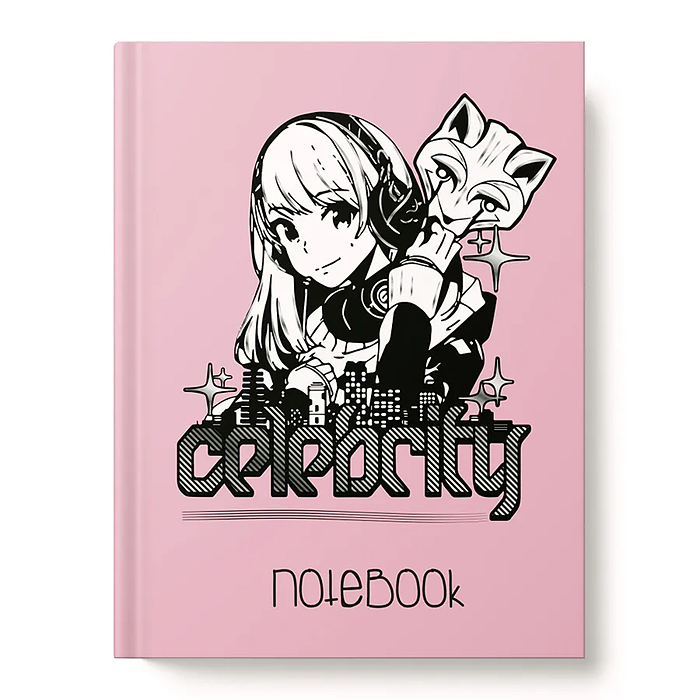 Книжка записная А6 64л "Под маской" Книжка записная А6 64л "Под маской"