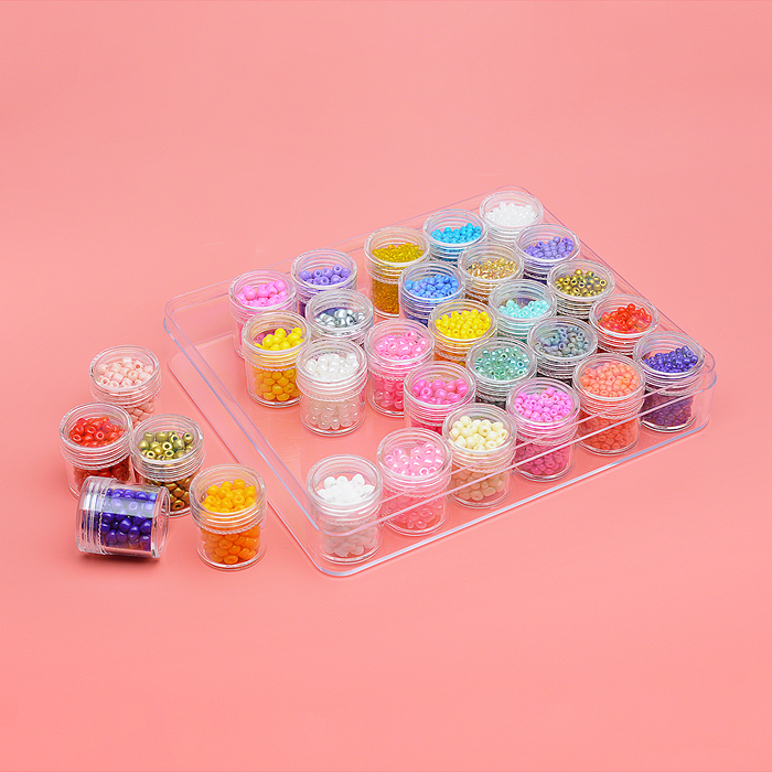 Фото к товару Набор создания украшений UT0209 "Цветные бусины" в коробке Набор создания украшений UT0209 "Цветные бусины" в коробке