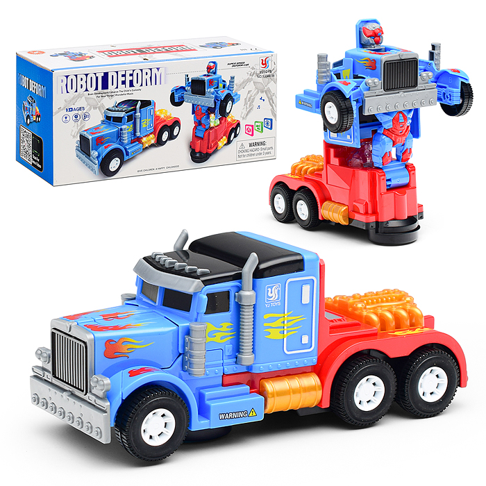 Робот YJ388-56 трансформирующийся в машину, в коробке Робот YJ388-56 трансформирующийся в машину, в коробке