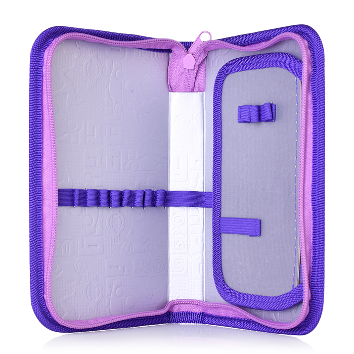 Пенал односекционный большой с откидной планкой "Лучшие подружки" 2025 