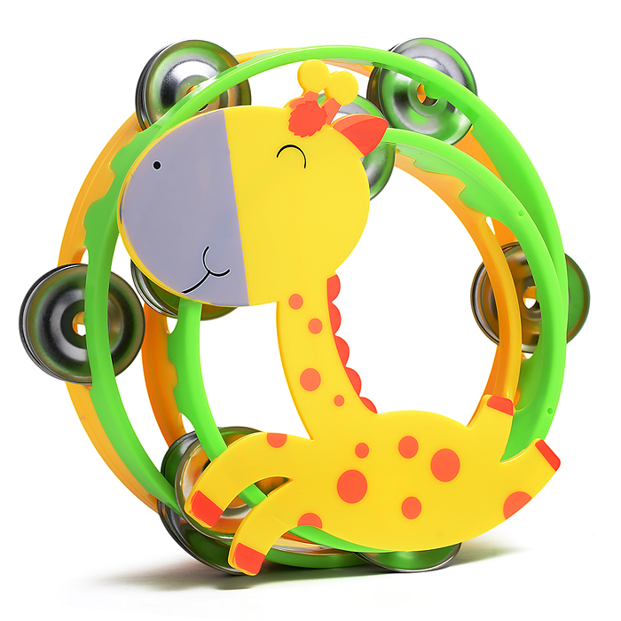 Фото к товару Бубен UT0202 "Музыкальные лошадки" в пакете Бубен UT0202 "Музыкальные лошадки" в пакете