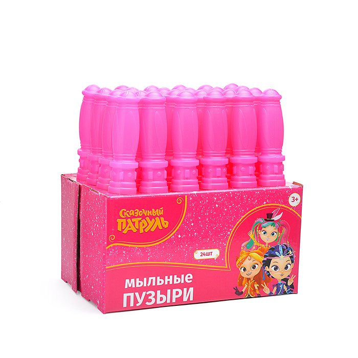 Фото к товару Мыльные пузыри "Сказочный патруль" 60 мл. Мыльные пузыри "Сказочный патруль" 60 мл.