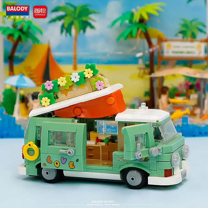 Фото к товару Конструктор 21170 "Отдых на пляже" в коробке Конструктор 21170 "Отдых на пляже" в коробке