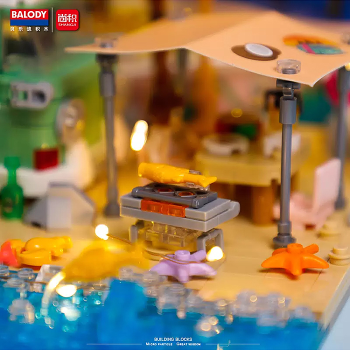 Фото к товару Конструктор 21170 "Отдых на пляже" в коробке Конструктор 21170 "Отдых на пляже" в коробке