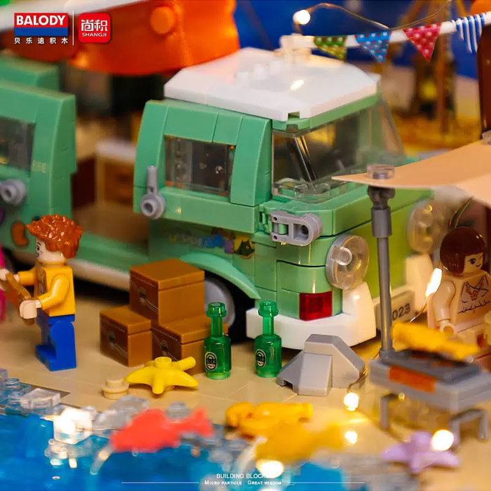 Фото к товару Конструктор 21170 "Отдых на пляже" в коробке Конструктор 21170 "Отдых на пляже" в коробке