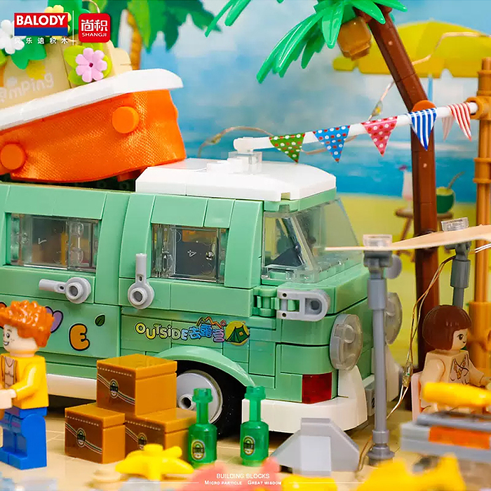 Фото к товару Конструктор 21170 "Отдых на пляже" в коробке Конструктор 21170 "Отдых на пляже" в коробке