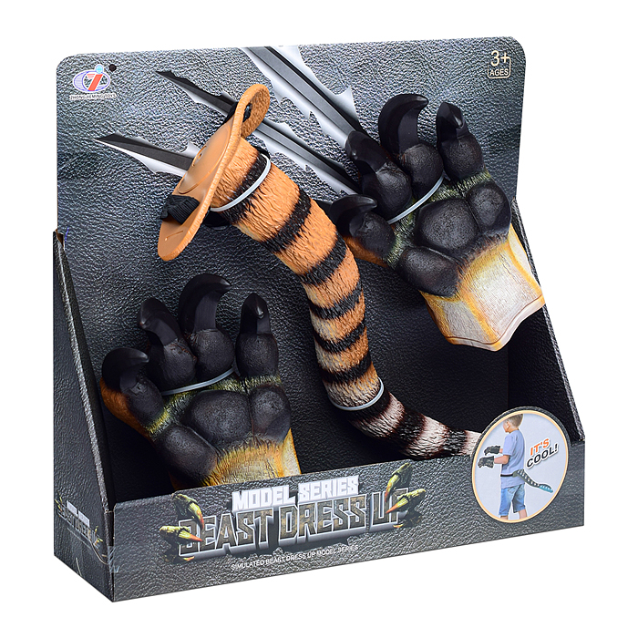 Фото к товару Набор тигра Q9899-654 "Полосатый" в коробке Набор тигра Q9899-654 "Полосатый" в коробке