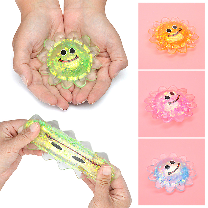 Игрушка -антистресс 00-6742 "Блестящая ромашка"