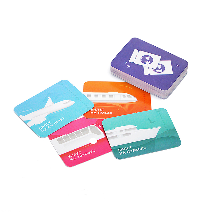 Игра настольная с голосовым помощником. Год путешествий. 