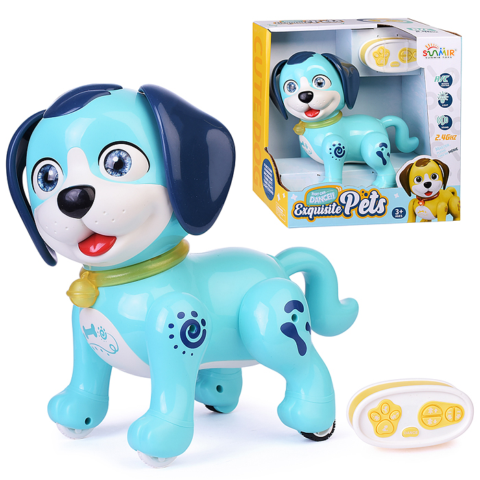 Собака SM07L "Бобби" р/у, 27 MHz, в коробке Собака SM07L "Бобби" р/у, 27 MHz, в коробке