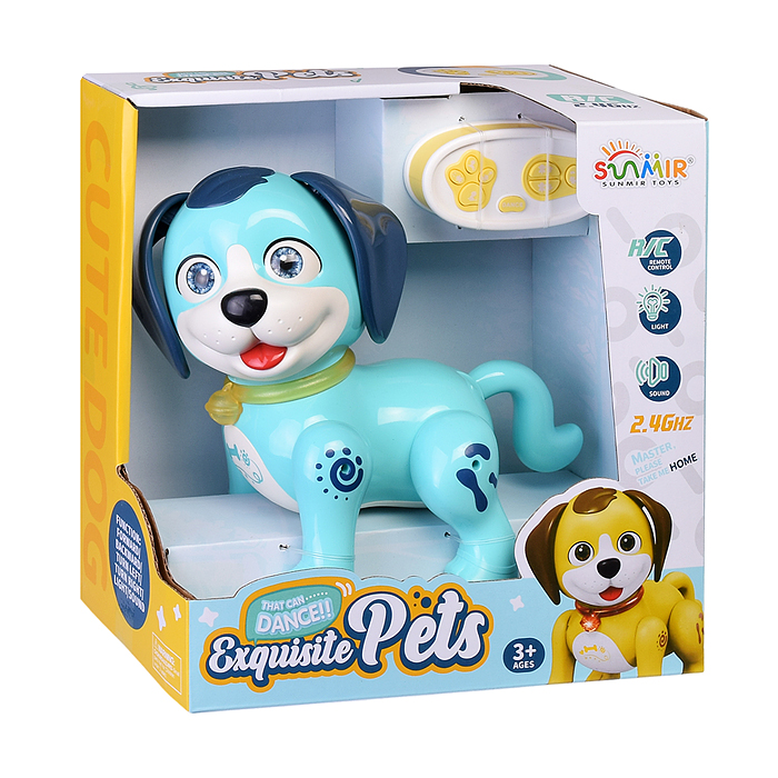 Фото к товару Собака SM07L "Бобби" р/у, 27 MHz, в коробке Собака SM07L "Бобби" р/у, 27 MHz, в коробке